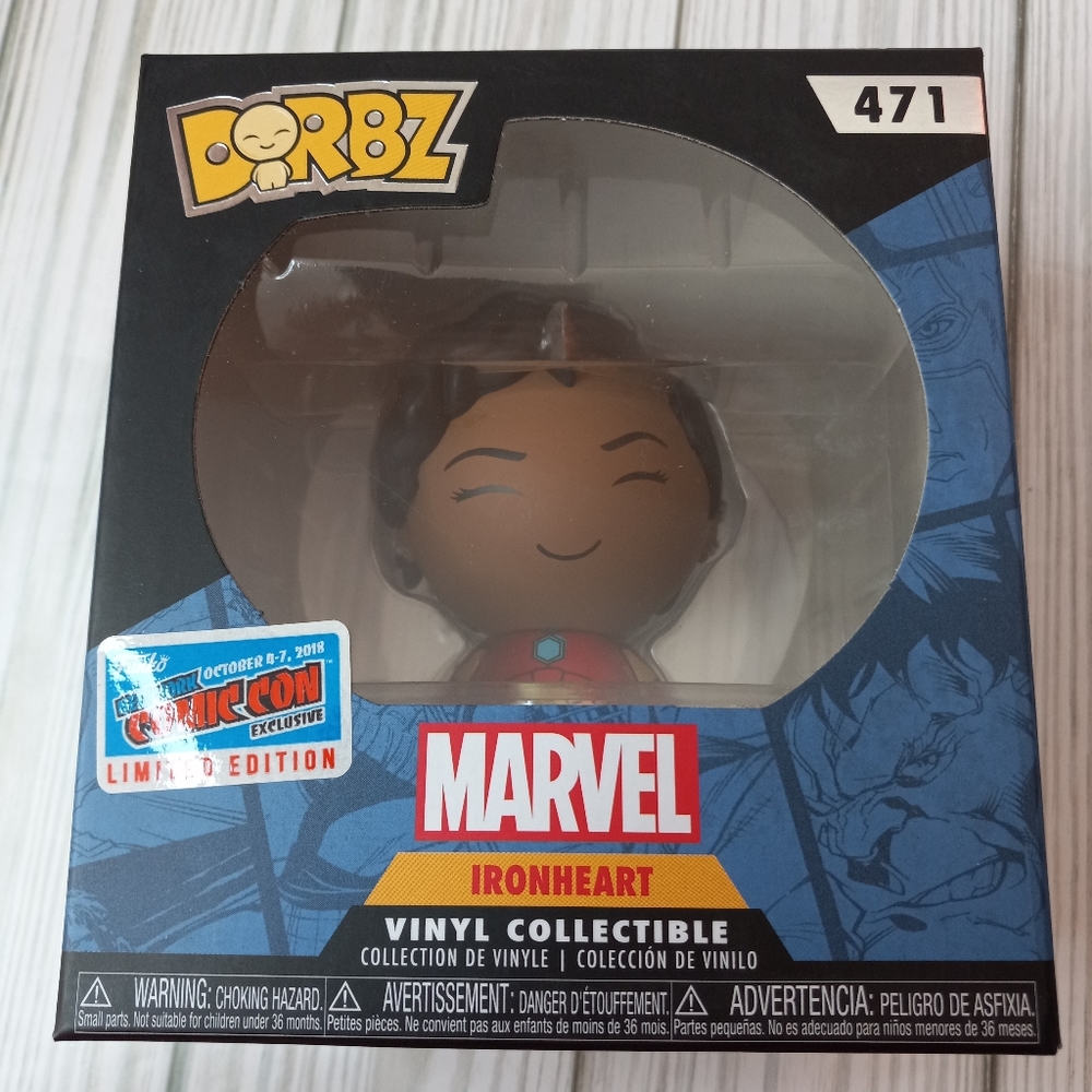 Funko Dorbz Ironheart New York Comic Con 2018 Limited Edition Exclusive